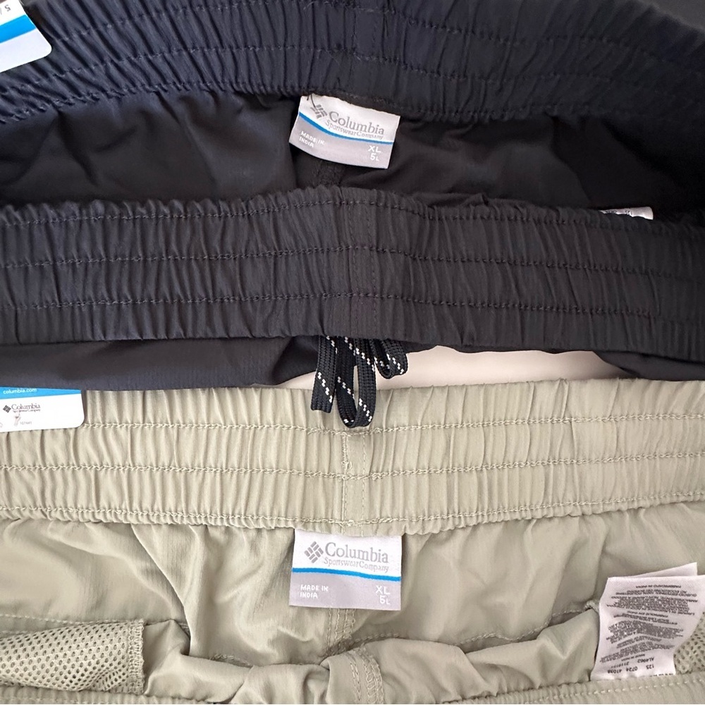 Columbia Blue Vista Hill Omni Shade Shorts Lot of 2 Size XL - Picture 6 of 7
